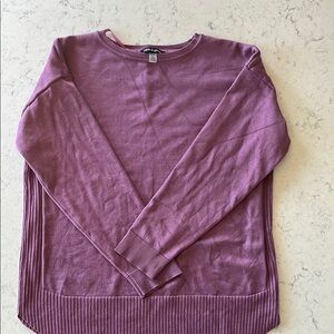 NWOT Cable & Gauge Purple Long Sleeve Sweater
